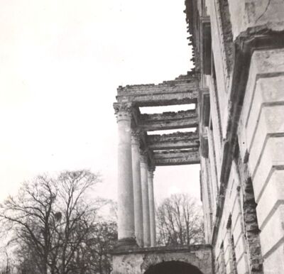 Januševec - Dvorac Januševec, južna terasa