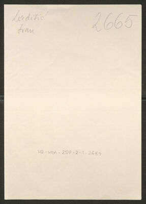 Ladišić, Ivan, 12.12.1905. Policijski karton