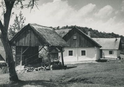 Kumrovec - Tradicijsko graditeljstvo, gospodarski objekt, stambeni objekt