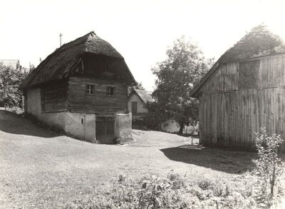 Noršić Selo - Tradicijska kuća, bočno i zabatno pročelje