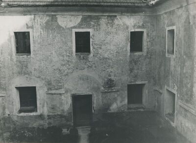 Krapina - Franjevački samostan, vanjština, detalj