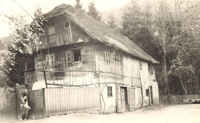 Samobor - Kuća Mihelčić, zabatno i ulično pročelje