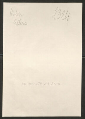 Kohn, Estera, 1892. Policijski karton