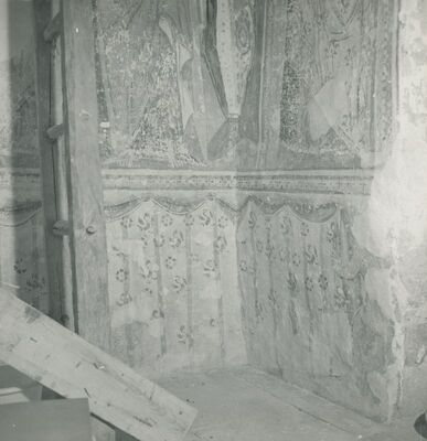 Martinšćina (Zlatar) - Crkva sv. Martina, unutrašnjost, detalj, freske