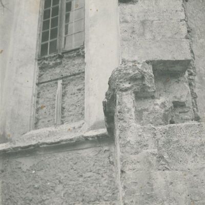 Lepoglava - Bivša pavlinska crkva, kameni kontrafor svetišta