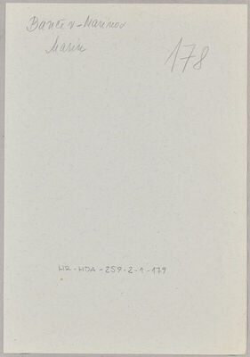 Bančev-Marinov, Marin, 29.8.1919. Policijski karton