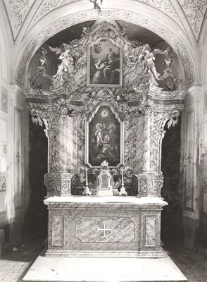 Samobor - Kapela sv. Ane, glavni oltar