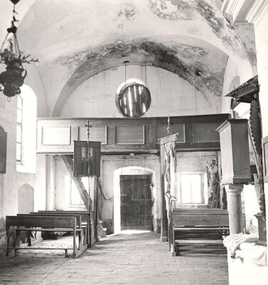 Gornji Tkalec - Kapela Uznesenja Blažene Djevice Marije, pjevalište