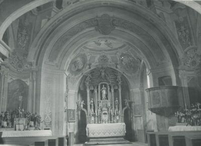 Mali Bukovec - Kapela sv. Katarine, unutrašnjost