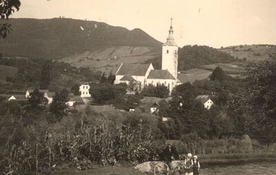 Remetinec - Crkva Blažene Djevice Marije, situacija