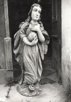 Gornja Kupčina - Kapela sv. Marije Magdalene, barokni kip sv. Marije Magdalene