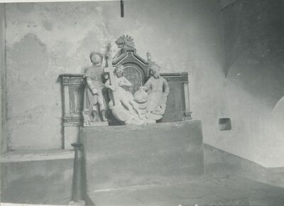 Ludbreg - Kipovi sv. Trojstva i sv. Roka