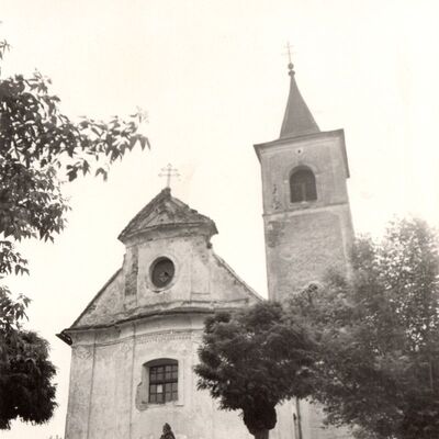 Lovrečka Varoš - Župna crkva sv. Lovre, glavno pročelje