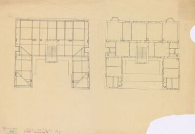 Stambena zgrada Herzog, tlocrt