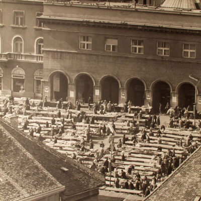 Pogled na tržnicu Dolac