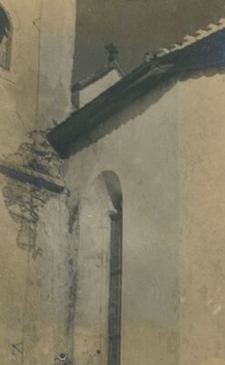 Lobor - Crkva Majke Božje Gorske, vanjština, detalj