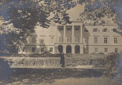 Januševec - Dvorac Januševec, zapadno pročelje