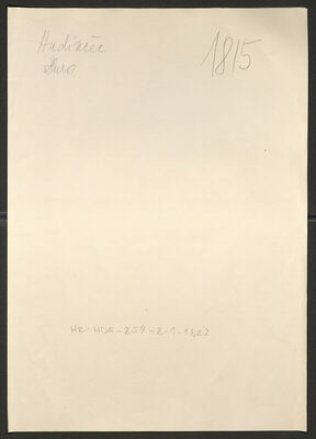 Hudinčec, Gjuro, 27.4.1899. Policijski karton