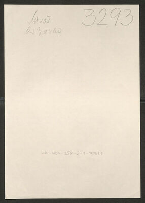 Mrvoš, Branko, 1894. Policijski karton