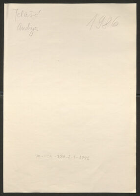 Jelašić, Andrija, 27.10.1898. Policijski karton