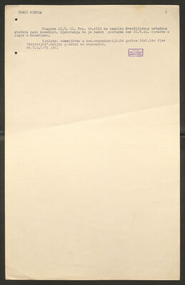 Tomić, Nikola, 19.7.1916. Policijski karton