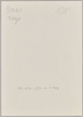 Benko, Franjo, 29.11.1913. Policijski karton