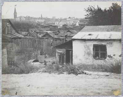 Zagreb 1924 - loši stanovi. Zavrtnica