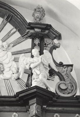 Orišje (Bosiljevo) - Crkva Uznesenja Blažene Djevice Marije, detalj glavnog oltara