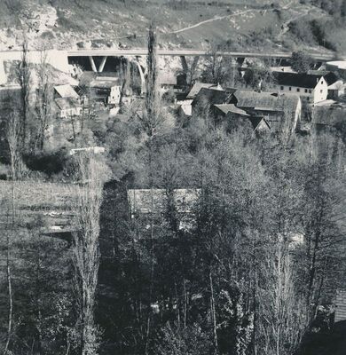 Rastoke (Slunj) - veduta, Tonkovićev most