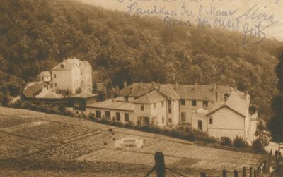 Brestovac - Zgrada sanatorija, situacija