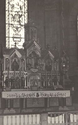 Samobor - Crkva sv. Anastazije, glavni oltar