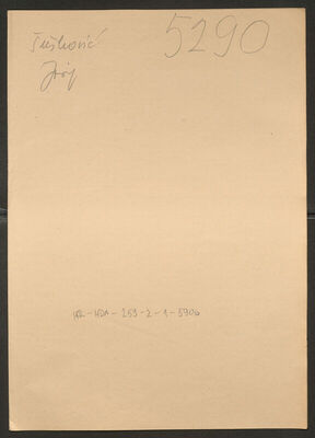 Šušković, Josip, 10.3.1914. Policijski karton