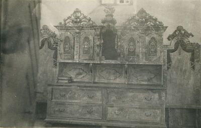 Žarovnica (Lepoglava) - Crkva sv. Jelene, ormar