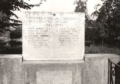 Kabal - Spomenik NOB