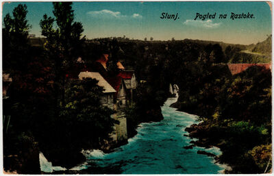 SLUNJ - POGLED NA RASTOKE