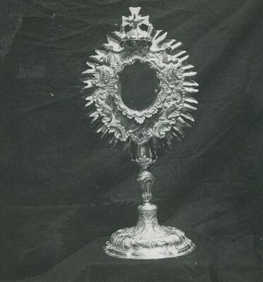 Mihovljan - Crkva sv. Mihovila, liturgijsko posuđe, pokaznica
