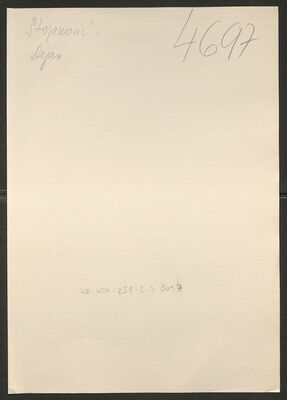 Stojanović, Dejan, 6.8.1899. Policijski karton