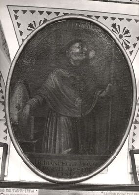 Kloštar Ivanić - Kompleks franjevačkog samostana, slika sv. Franjo de Monte