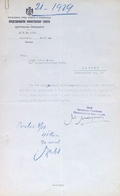 Kopije fotografija krajeva i spomenika za Centralni presbiro u Beogradu