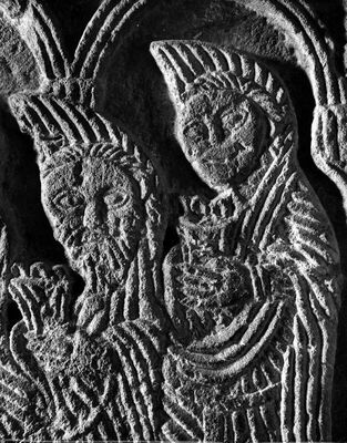 Poklonstvo mudraca : Plutej oltarne pregrade iz Sv. Nediljice u Zadru