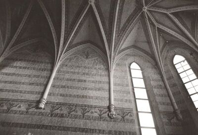 Kloštar Ivanić - Crkva sv. Ivana Krstitelja, rebra s konzolama