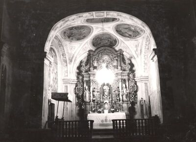 Pisarovinska Jamnica - Crkva sv. Martina, glavni oltar