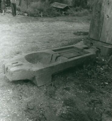 Vukomerić - Dio preše za grožđe