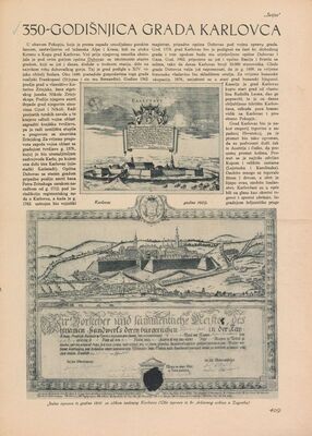350-godišnjica grada Karlovca