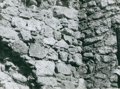 Zelingrad - Stari grad Zelingrad, stara struktura zida