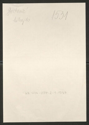 Gostović, Mihajlo, 1.11.1906. Policijski karton