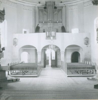 Vukovina - Crkva Pohoda Blažene Djevice Marije, pjevalište