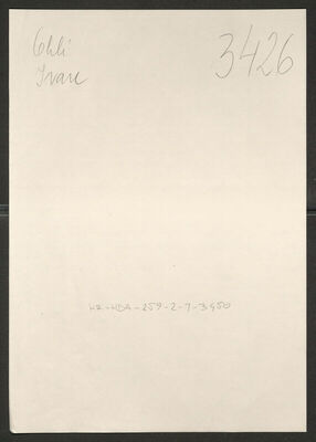 Ohli, Ivan, 31.3.1911. Policijski karton