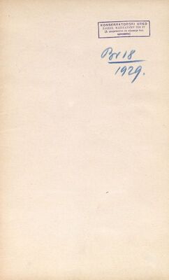 Podaci o Zemaljskom povjerenstvu prema traženju Ministarstva prosvjete Kraljevine SHS