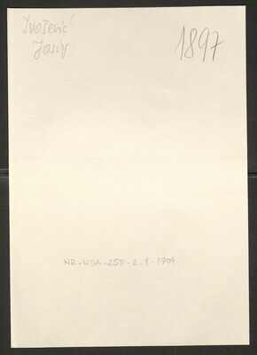 Ivošević, Josip, 1903. Policijski karton